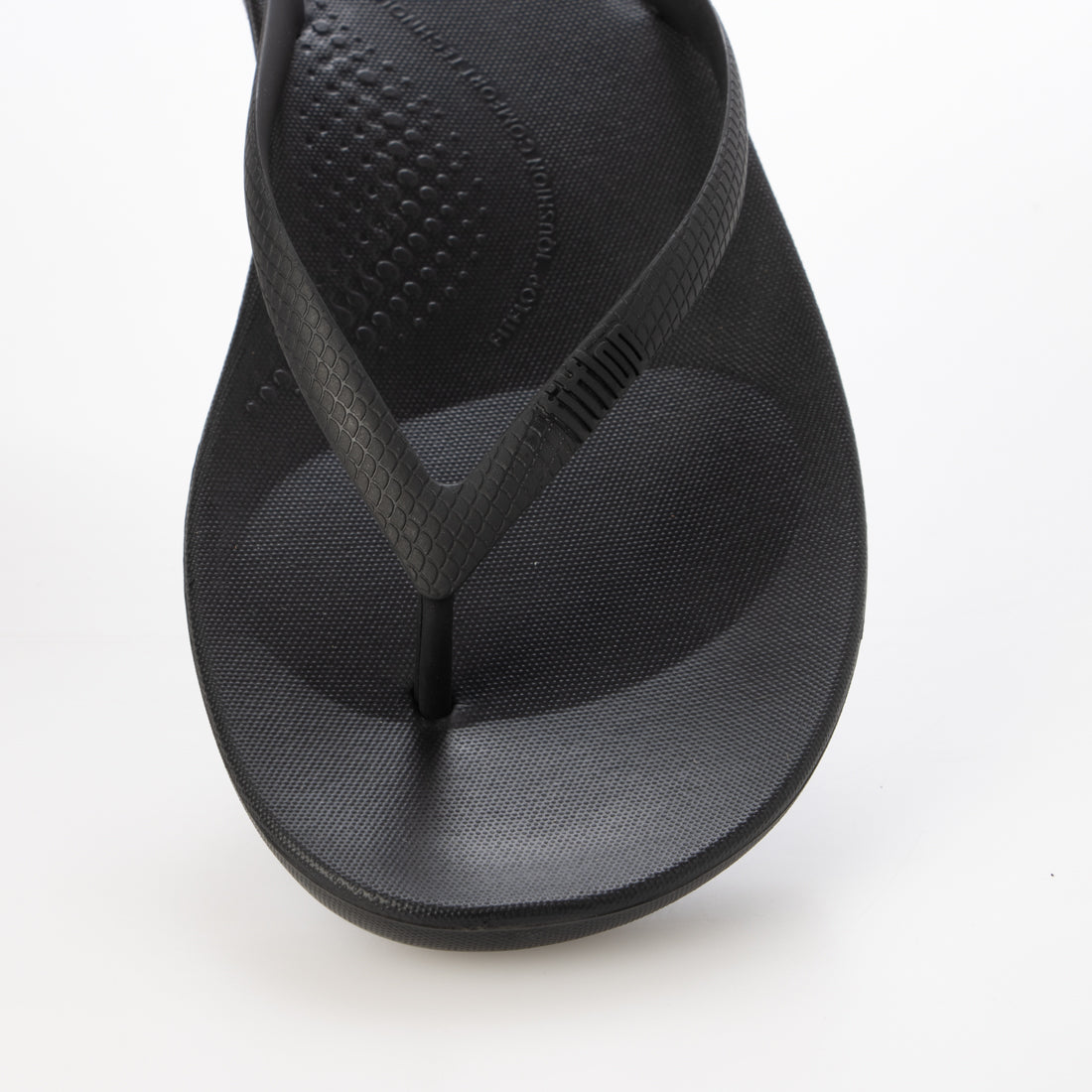 フィットフロップ fitflop IQUSHION ERGONOMIC FLIP-FLOPS （All Black） All Black