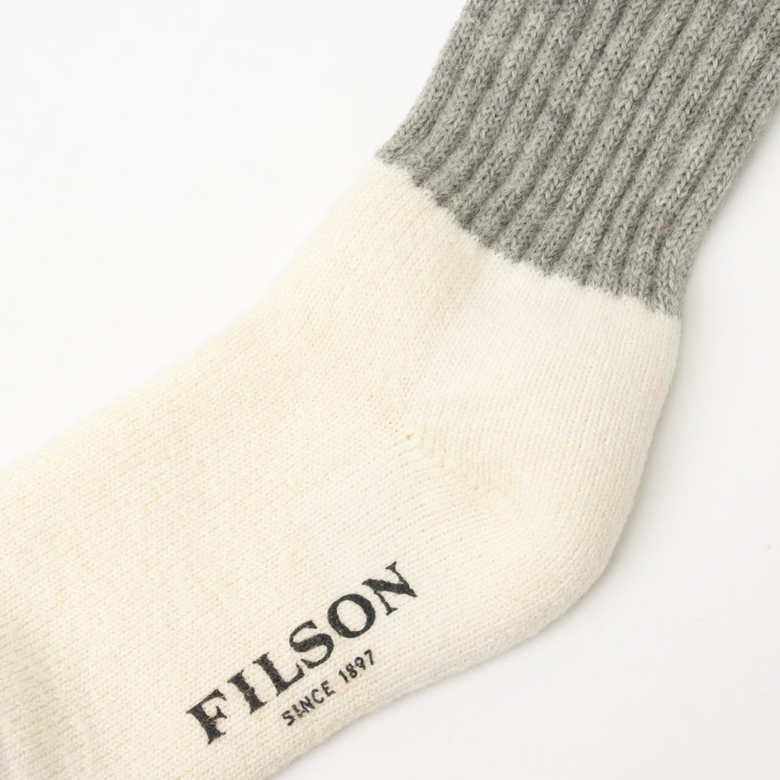 フィルソン FILSON 1970S ロガー サーマル ソックス 靴下 （ブラック×レッド） ブラック×レッド