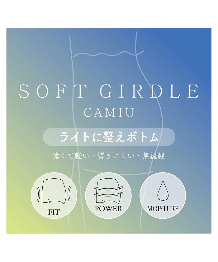 カミュ Camiu 福助 公式 ソフトガードル トランクス レディース カミュ メッシュ 保湿加工 ショーツ 31ー3279婦人 女性 フクスケ fukuske【返品不可商品】