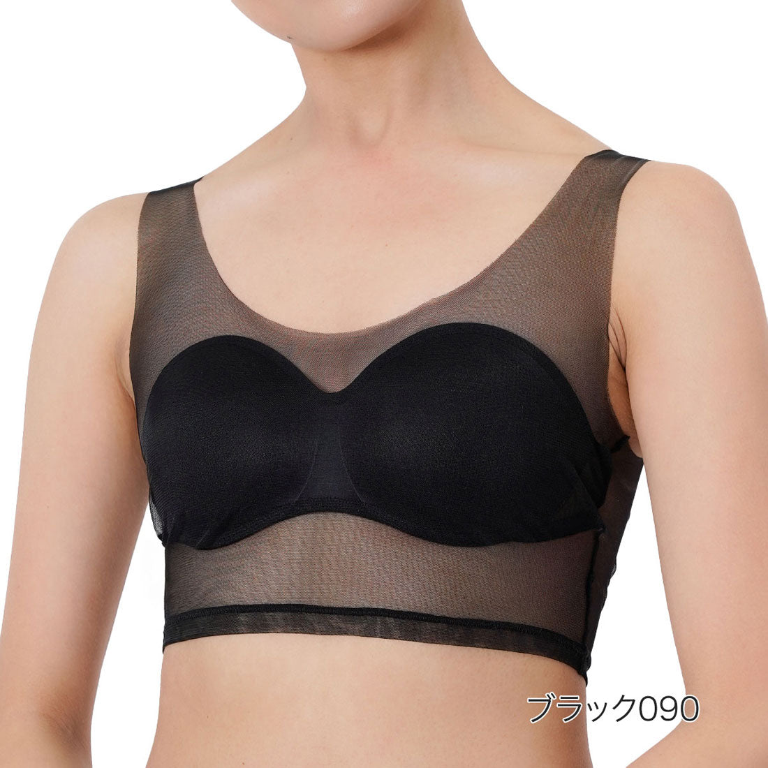 フクスケ ファン fukuske FUN 福助 【fukuske FUN(フクスケファン)】 ハーフトップ SKIN TONE 無地 ハーフトップ (14-0005)婦人 女性 レディース フクスケ fukuske ふくすけ （ブラック090） ブラック090