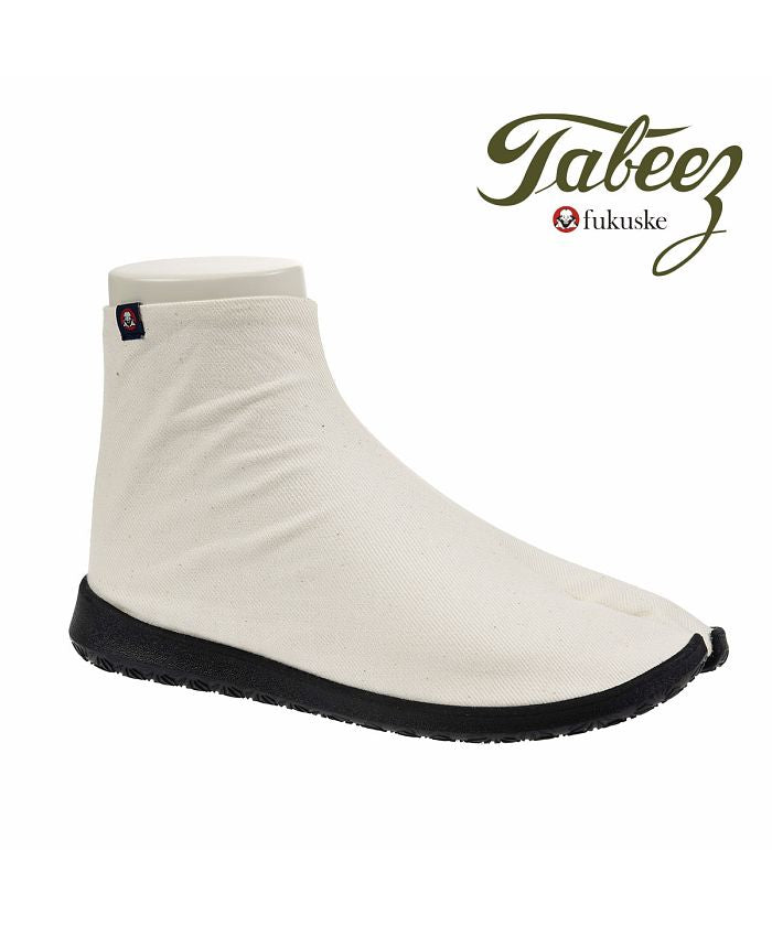 タビーズ Tabeez 福助 公式 休閒鞋 女士 男士 Tabeez 高筒 足袋 根岸色 9300ー30023cm 24cm 25ccm 26c