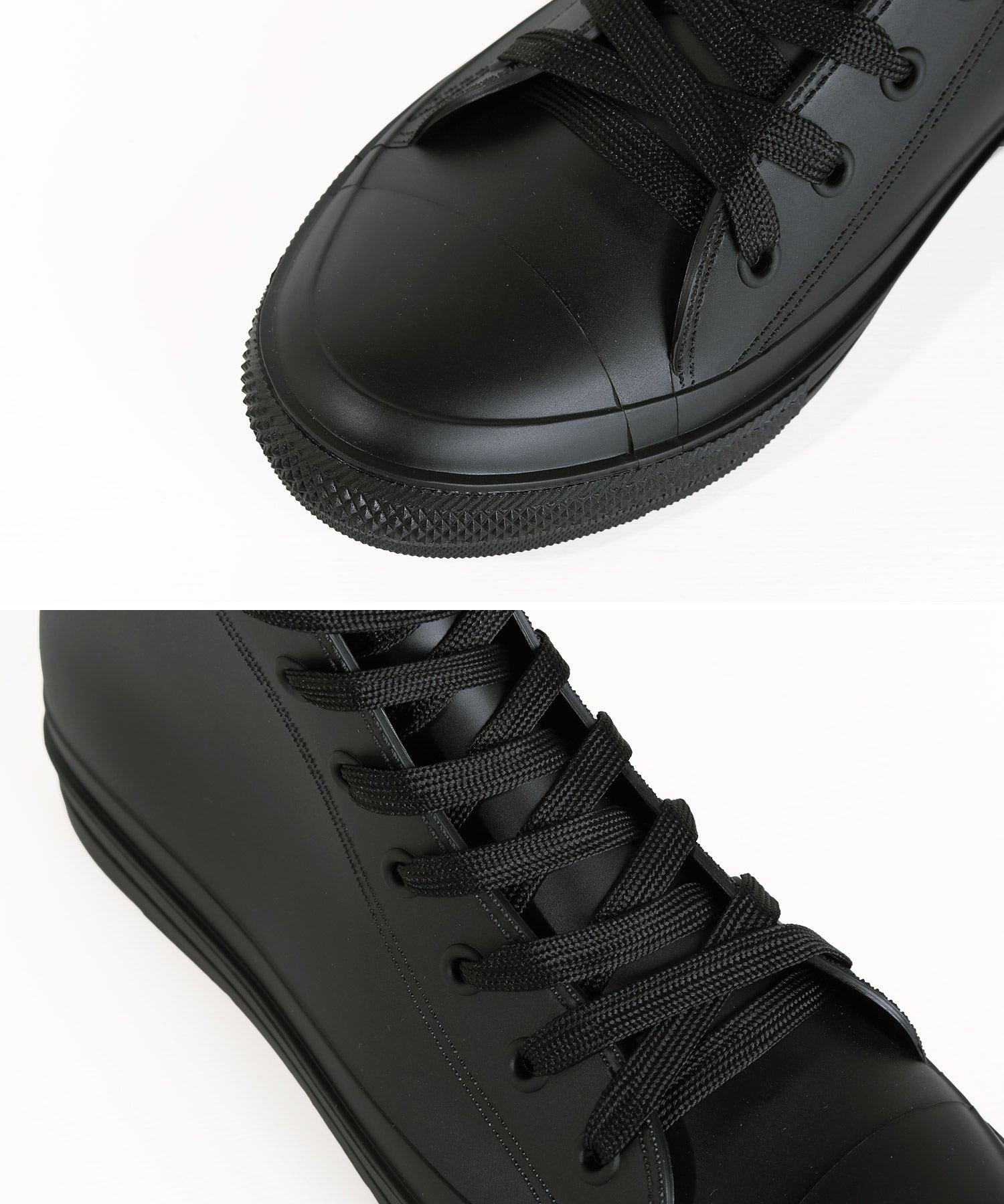 JIGGYS SHOP Mid-Cut Rain Shoes / Rain Boots Rain Shoes Long Boots High-Cut Men's Sneakers