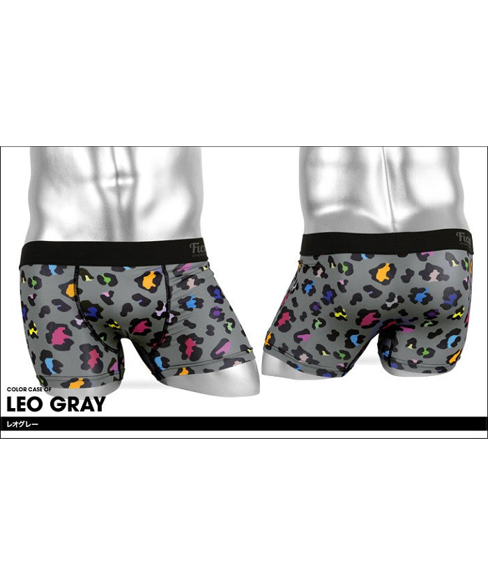 JIGGYS SHOP leopard Men's Boxer Pants [Non-returnable item]