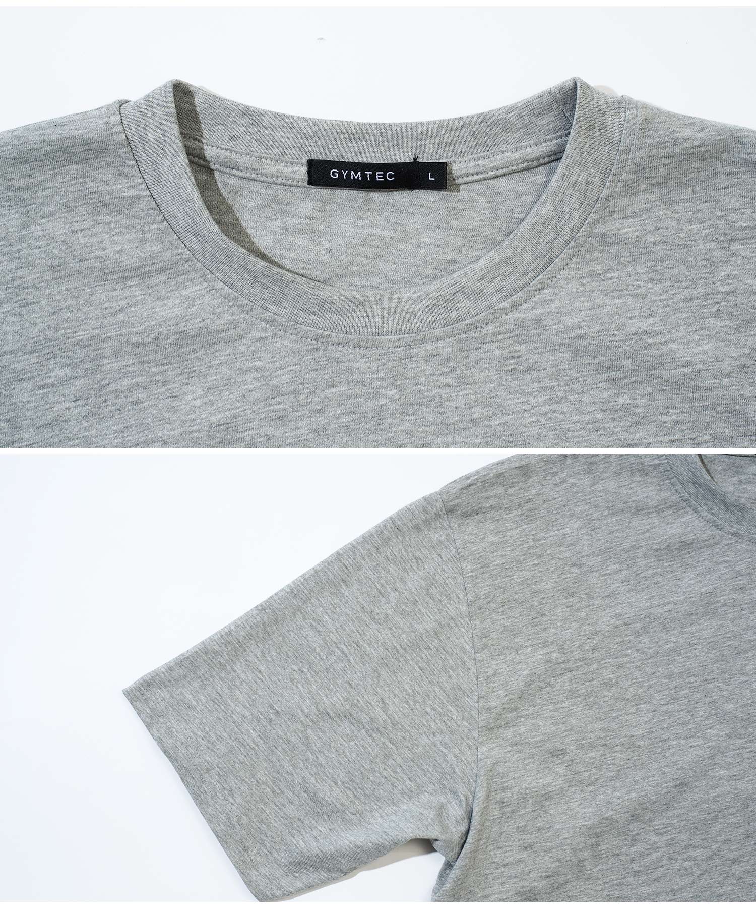 JIGGYS SHOP Crew Neck Plain T-Shirt with Pocket / Pocket T-Shirt for Men Short Sleeve Cut and Sew Slim Fit Top Inner