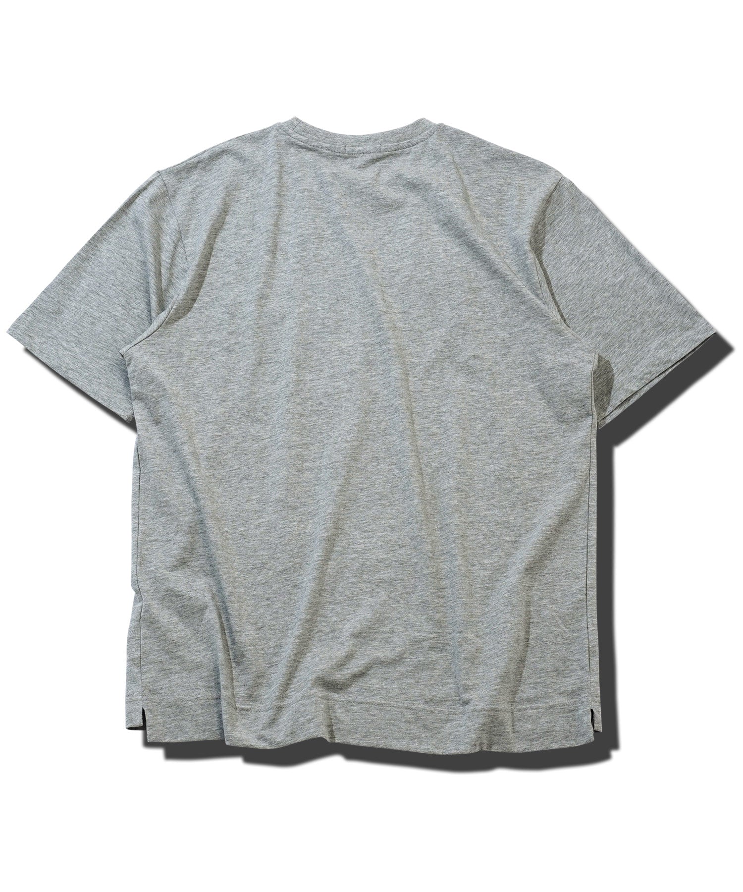 JIGGYS SHOP Crew Neck Plain T-Shirt with Pocket / Pocket T-Shirt for Men Short Sleeve Cut and Sew Slim Fit Top Inner