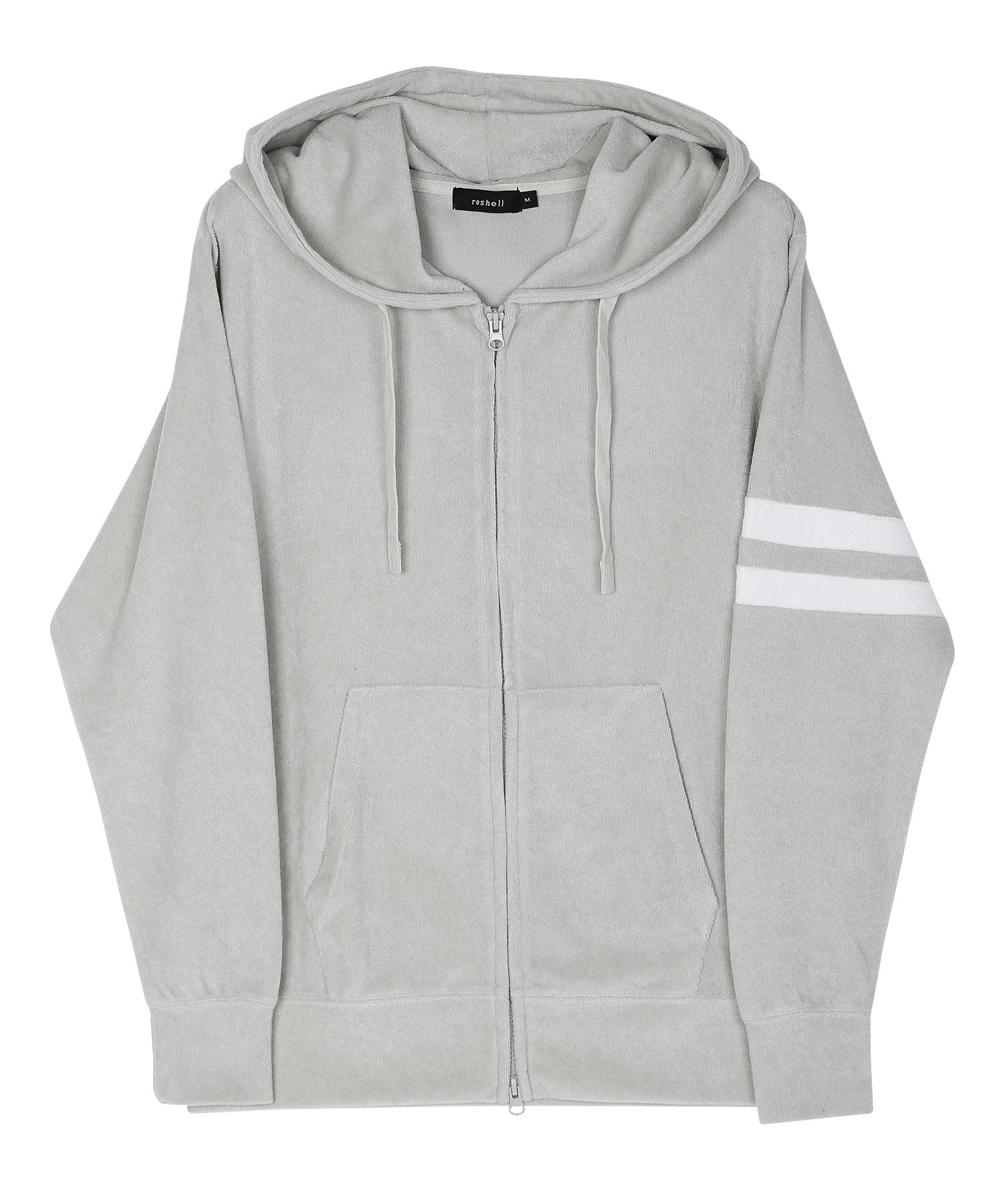 JIGGYS SHOP Multi-Pattern Pile Parker / Pile Parker Men's Lightweight Parka Room Wear Sports Gym Zip-Up Air Conditioning Countermeasure