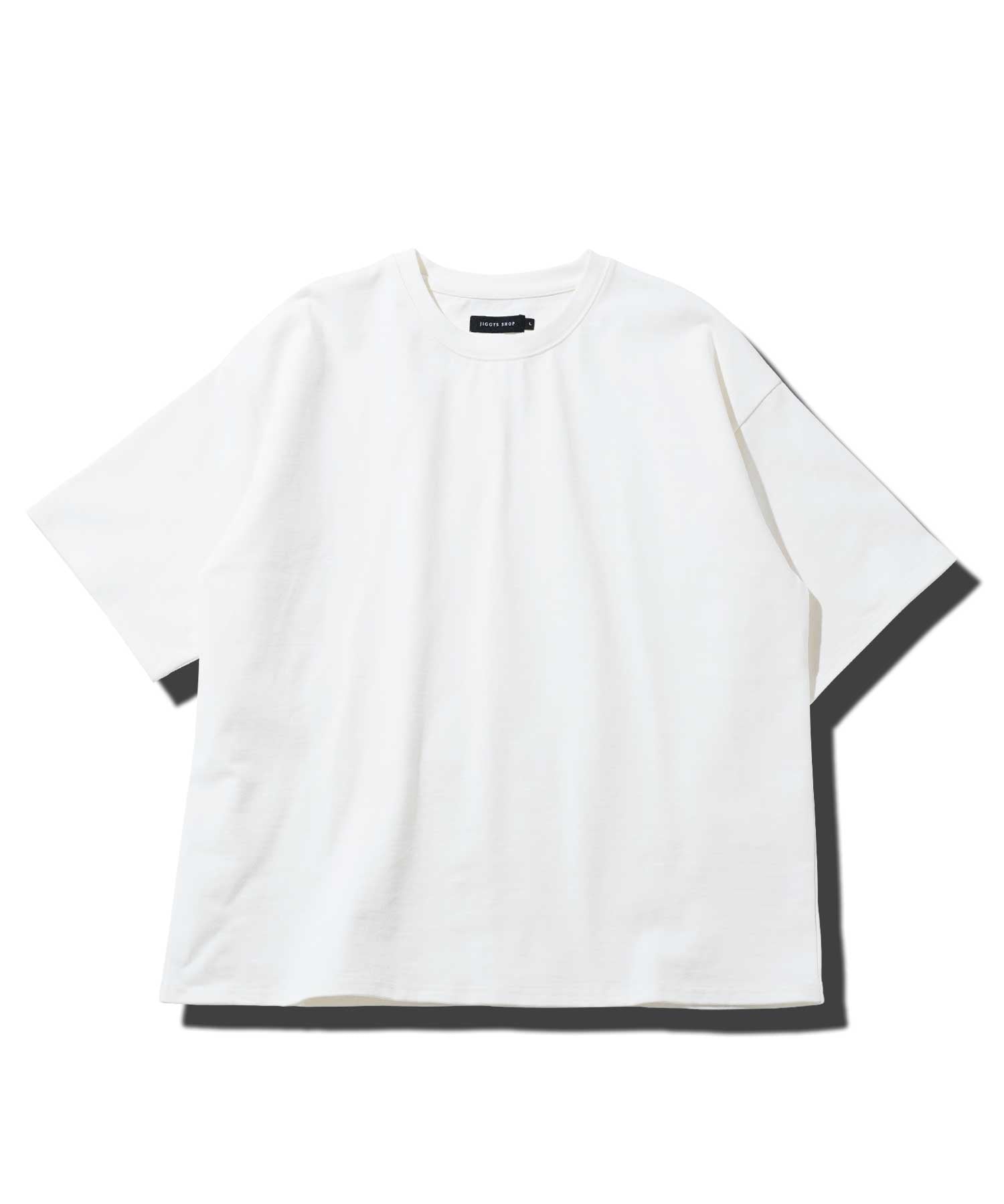 JIGGYS SHOP Heavy Ounce Big T-Shirt / Big Silhouette Oversized T-Shirt for Men Stylish Tee Short Sleeve Cut and Sew Tops Crew Neck