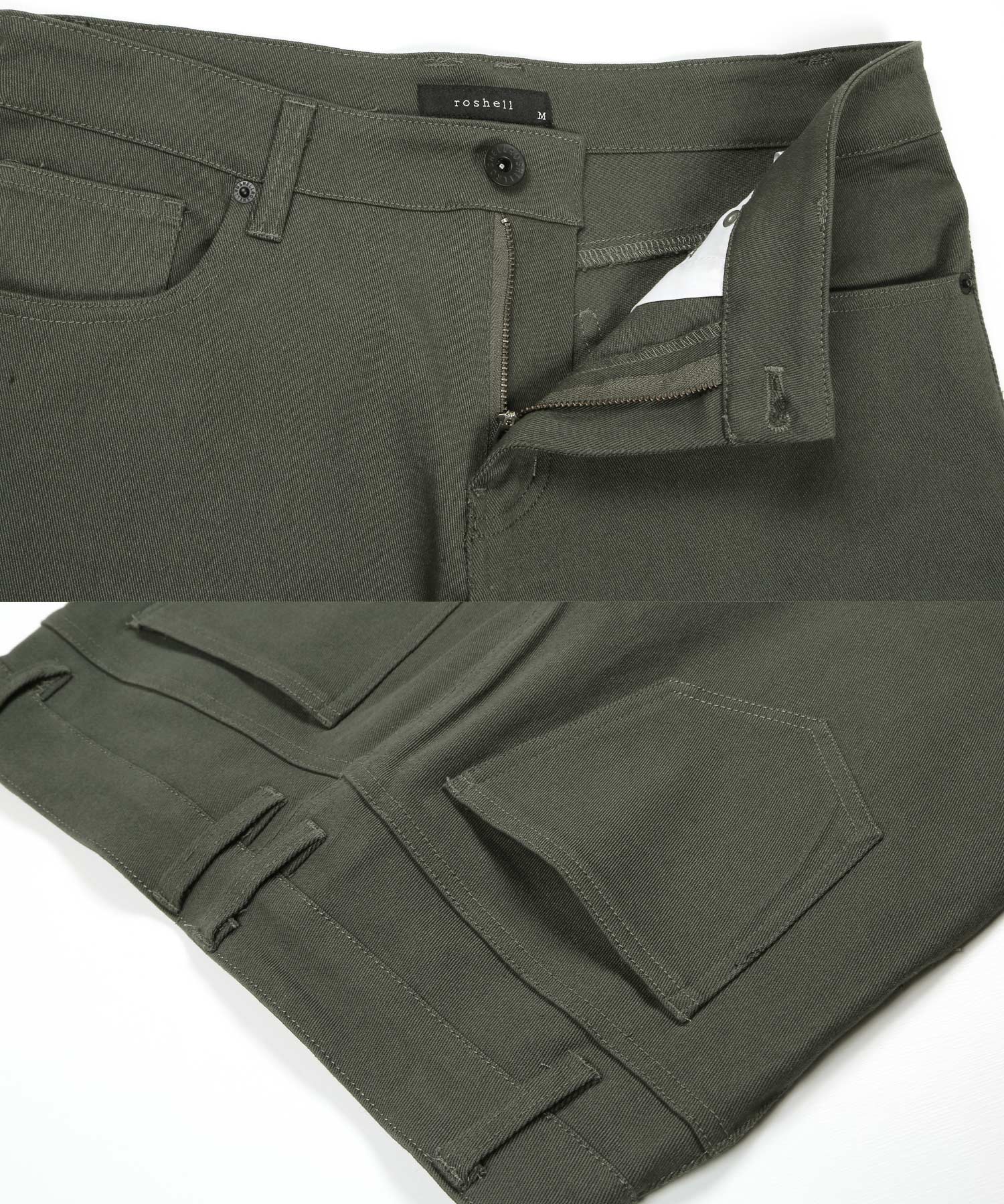 JIGGYS SHOP Stretch Chino Slim Pants / Skinny Pants Men's Chino Pants Chino Slim Pants Bottoms Stretch