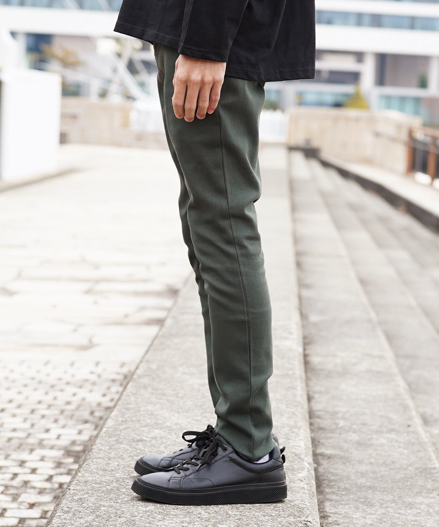 JIGGYS SHOP Stretch Chino Slim Pants / Skinny Pants Men's Chino Pants Chino Slim Pants Bottoms Stretch