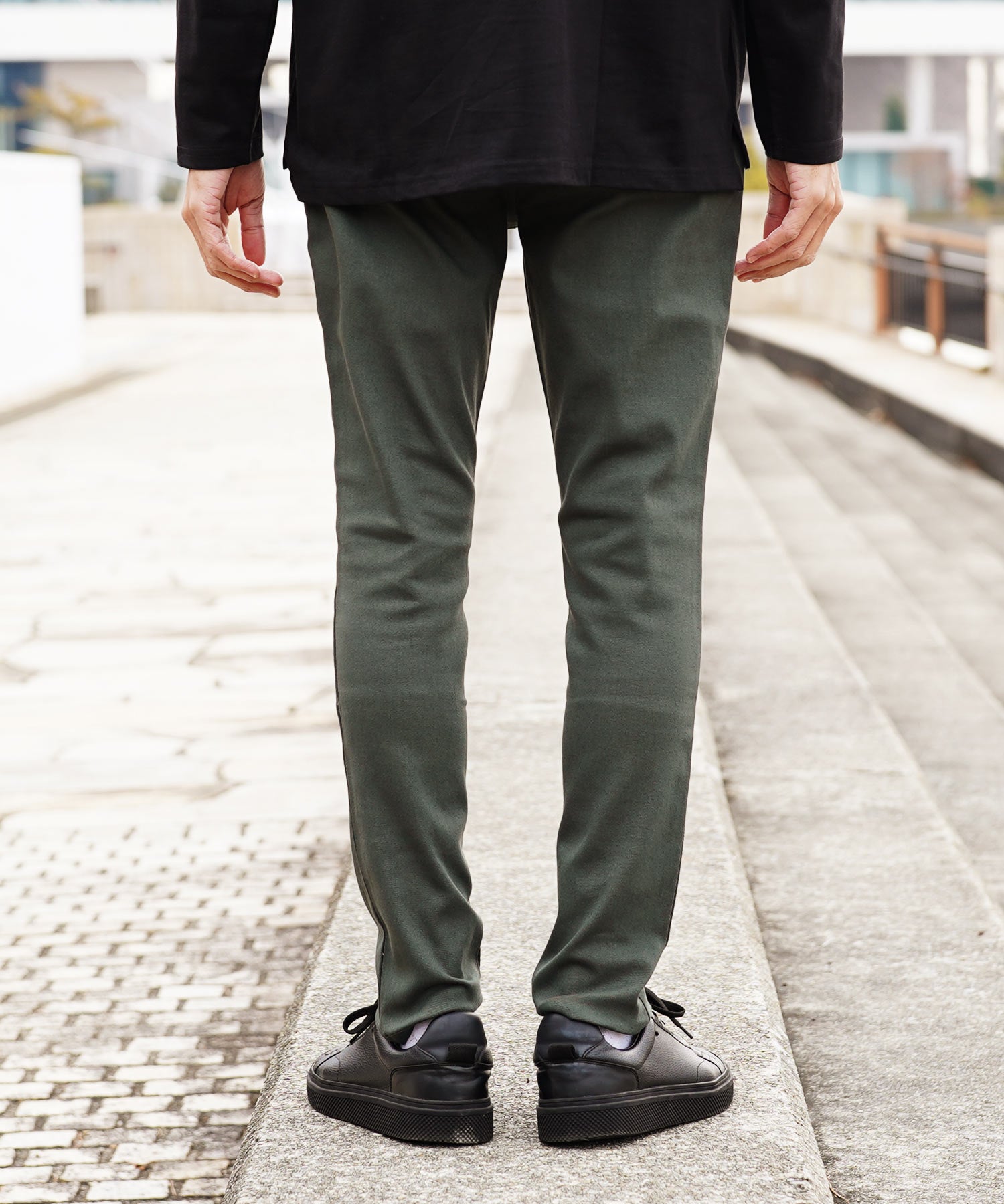 JIGGYS SHOP Stretch Chino Slim Pants / Skinny Pants Men's Chino Pants Chino Slim Pants Bottoms Stretch