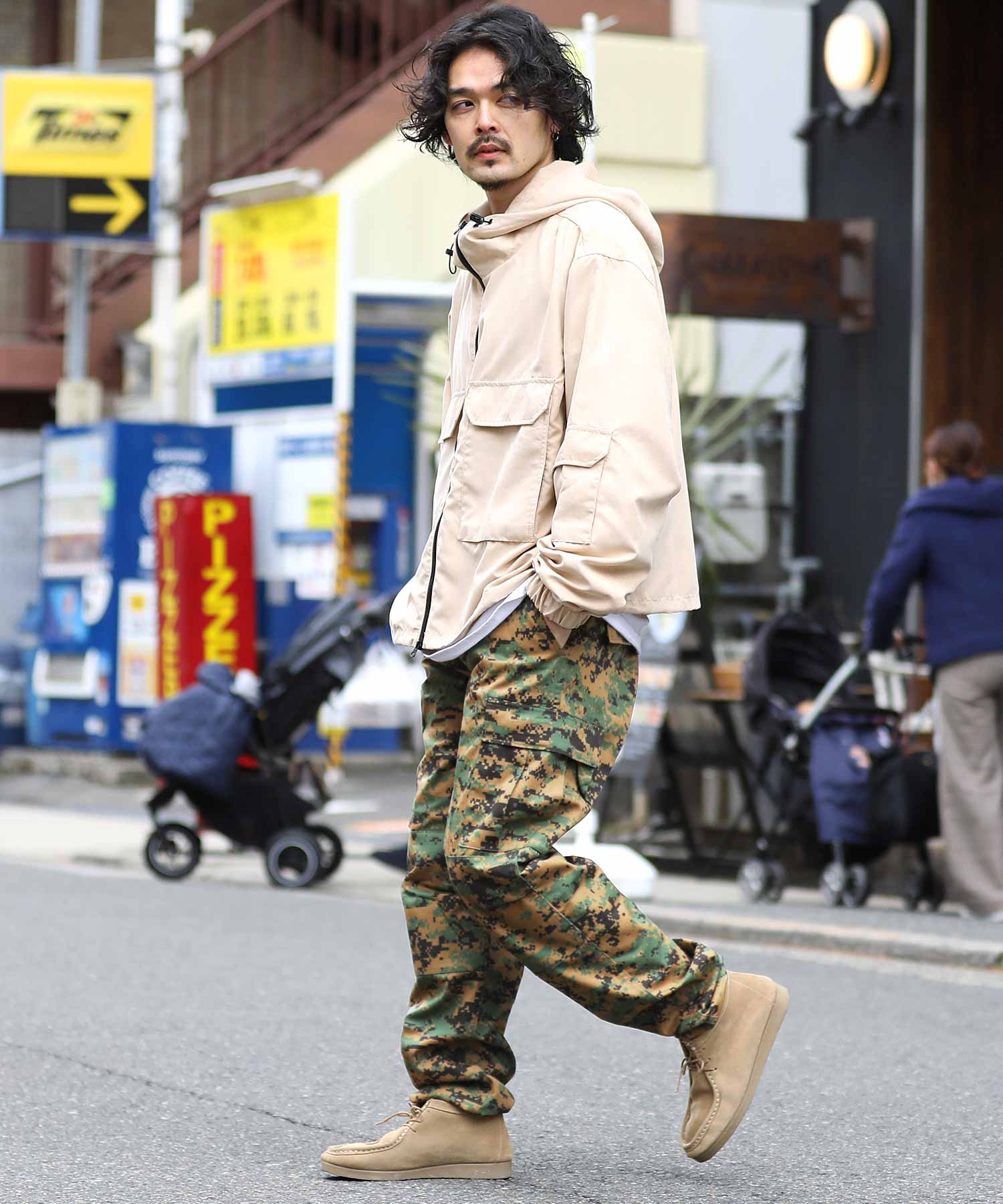 JIGGYS SHOP Rothco Digital Camo Tactical BDU Pants ◆ Cargo Pants Men's Military Work Pants Wide Pants Stylish