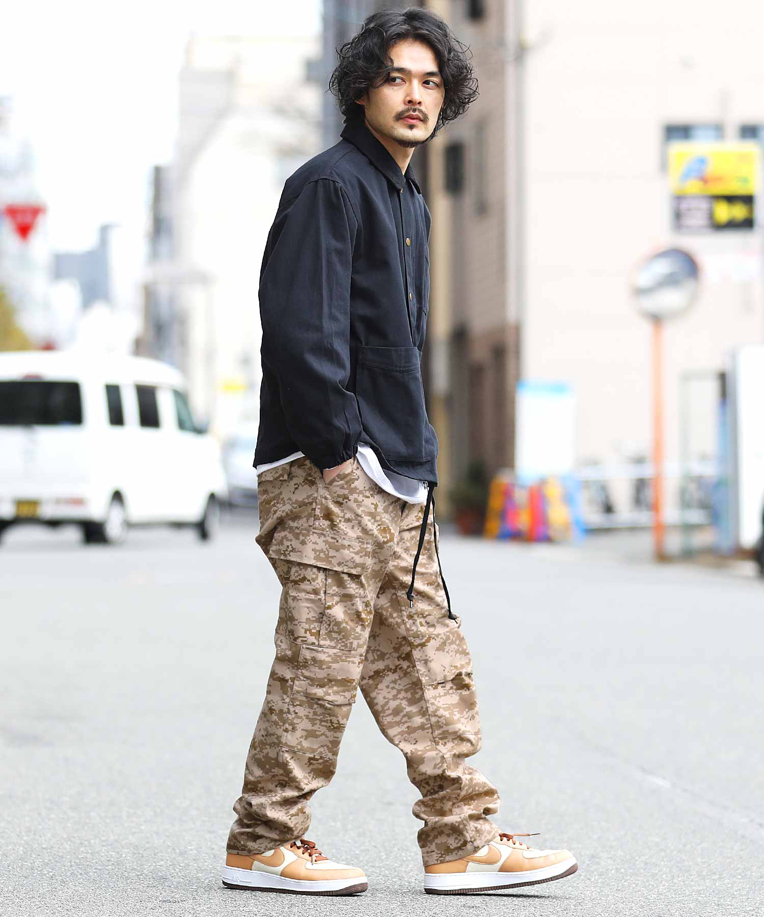 JIGGYS SHOP Rothco Digital Camo Tactical BDU Pants ◆ Cargo Pants Men's Military Work Pants Wide Pants Stylish