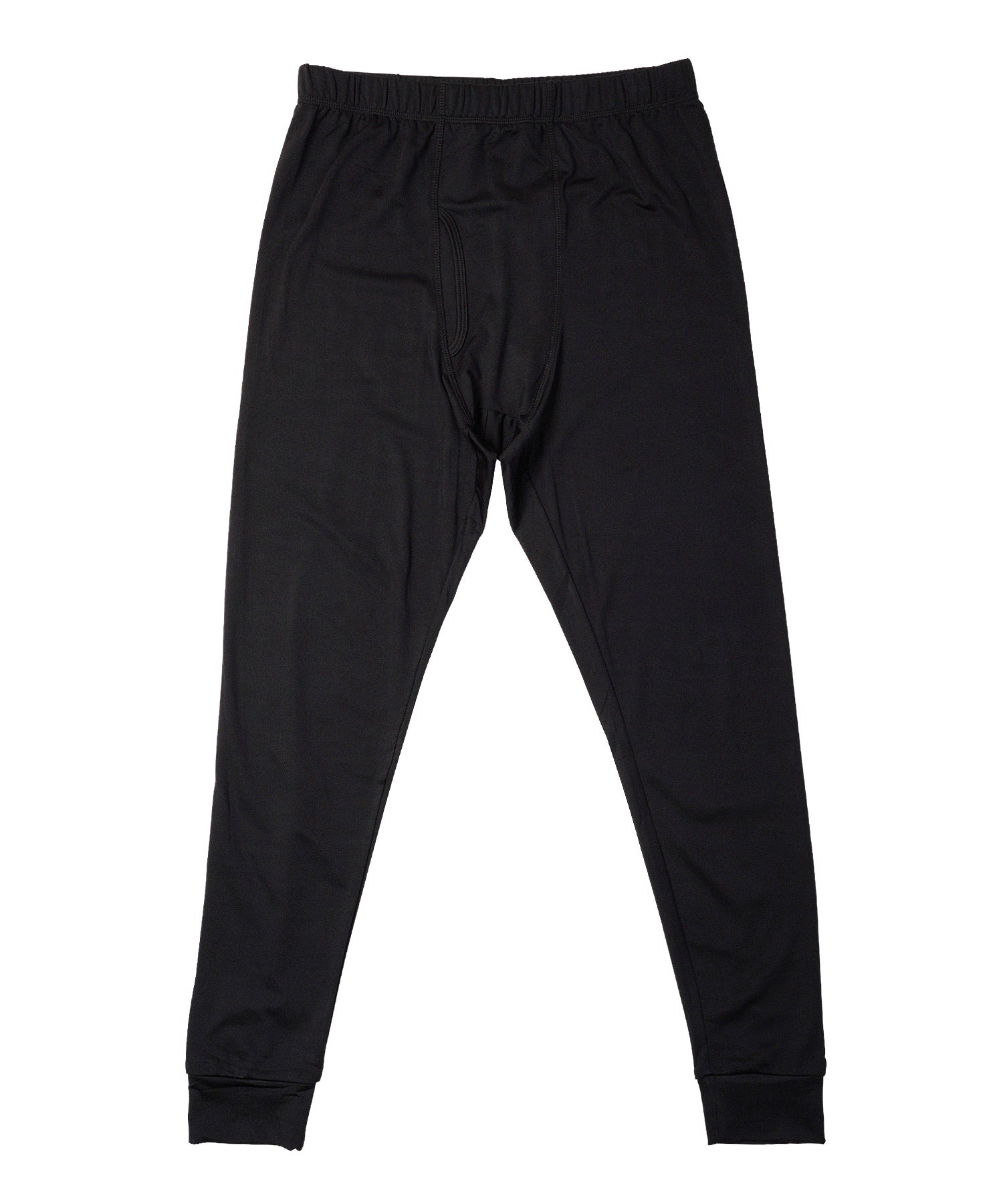 JIGGYS SHOP Heat Inner Fleece-Lined Leggings / Warm Men's Leggings Tights Spats Inner Fleece-Lined Front Opening Stretch Quick-Dry 【Non-Returnable Item】