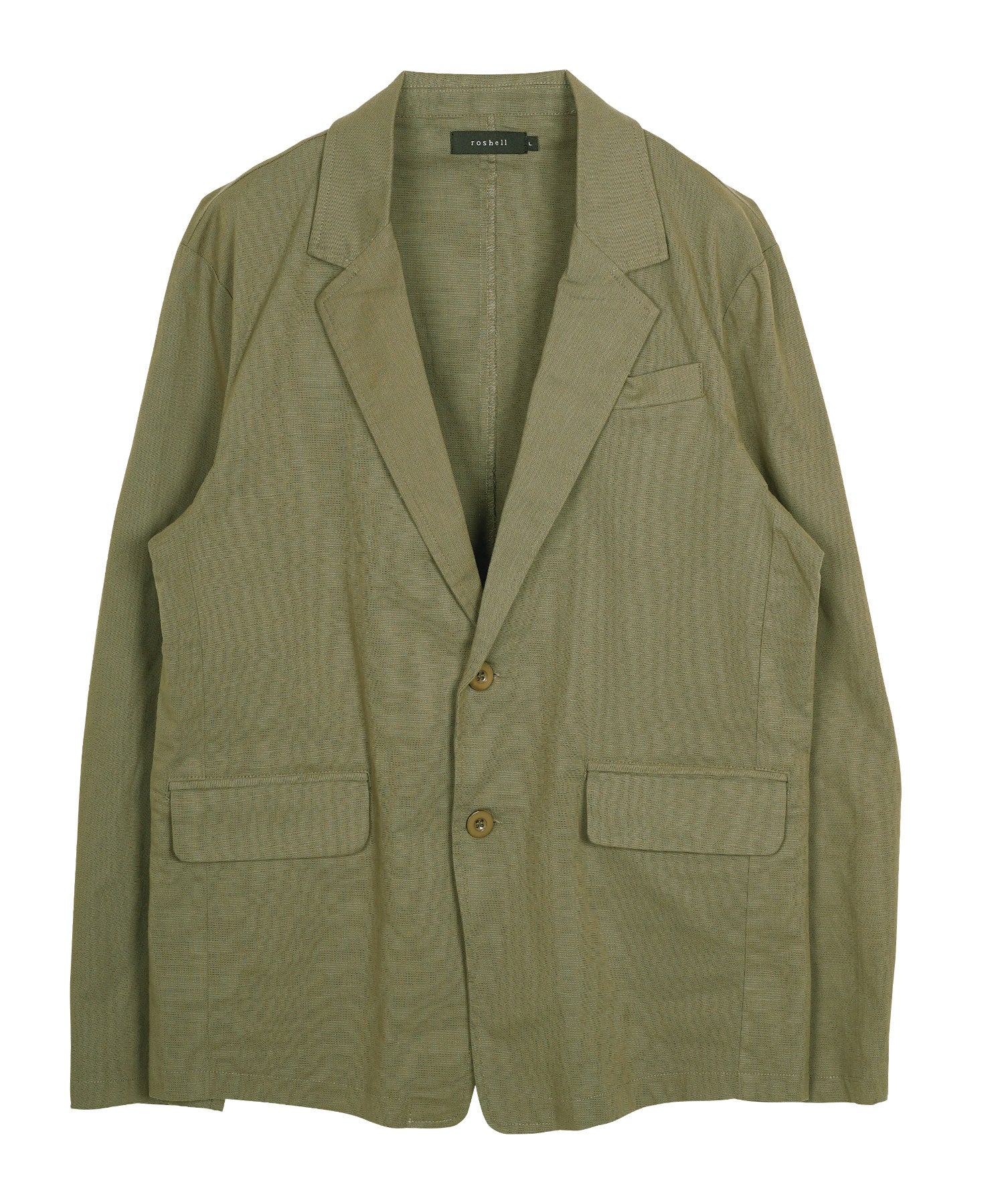 JIGGYS SHOP Cotton Linen Stretch Tailored Jacket / Summer Men's Tailored Outer Lightweight Jacket Light Casual Golf