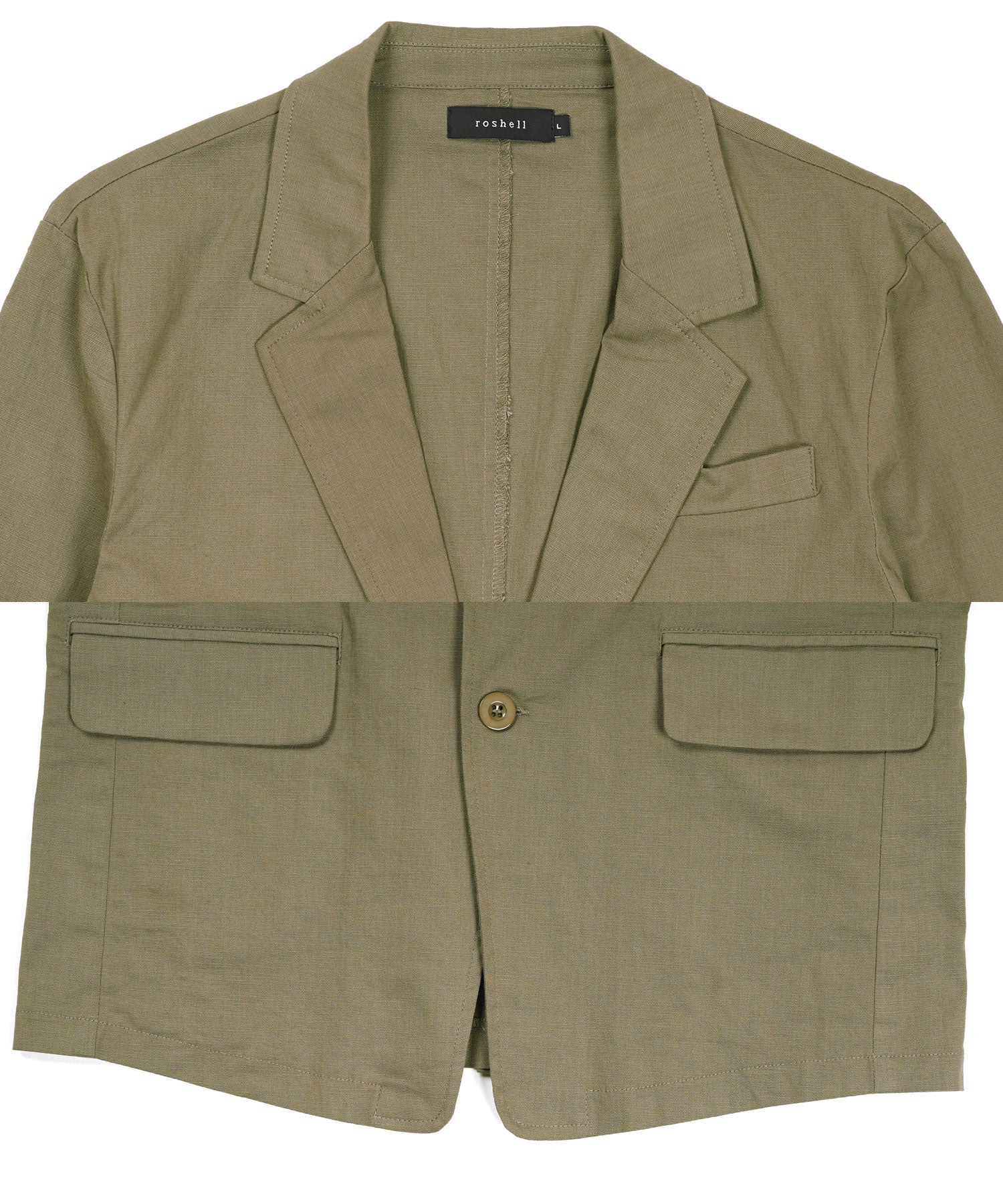 JIGGYS SHOP Cotton Linen Stretch Tailored Jacket / Summer Men's Tailored Outer Lightweight Jacket Light Casual Golf