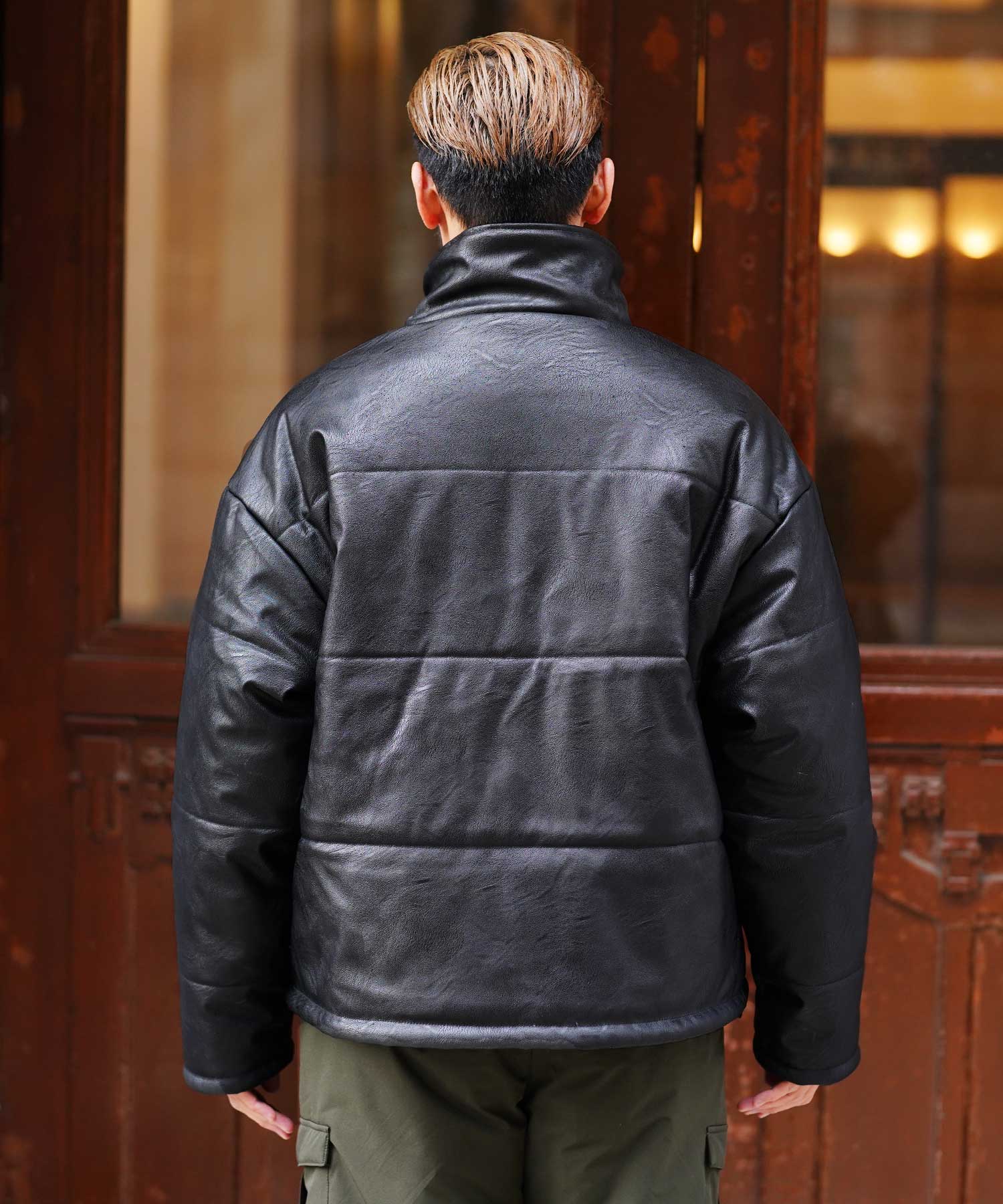 JIGGYS SHOP GERRY Reversible Mid-Weight Jacket / 2WAY Reversible Blouson Men's Jacket Cold Weather Outerwear Outdoor Mid-Weight