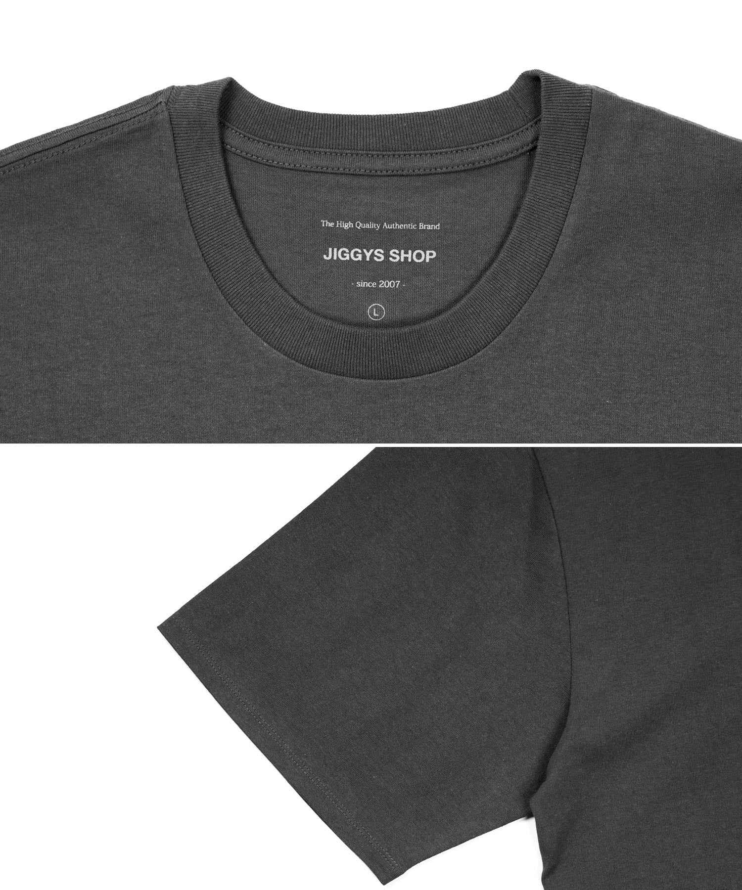 JIGGYS SHOP Sweat Stain Prevention Sweat-Proof T-Shirt / T-Shirt Sweat Stain Men's Big Silhouette Oversized Loose Body Cover T-Shirt Short Sleeve Tops Crew Neck