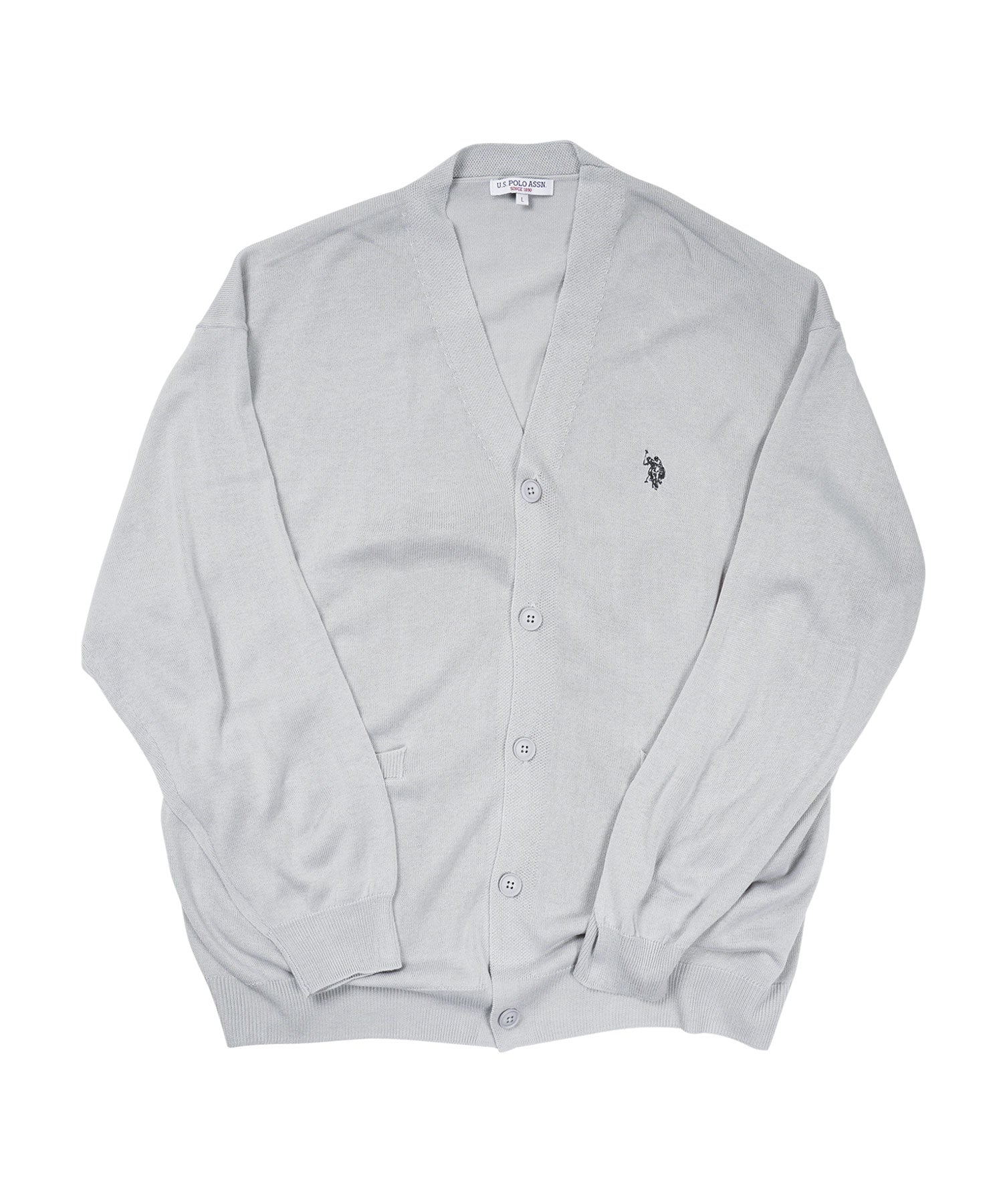 ジギーズショップ JIGGYS SHOP US.POLO ASSN. 別注コットンタッチカーディガン / メンズ フード カーディガン トップスビッグシルエット オーバーサイズ