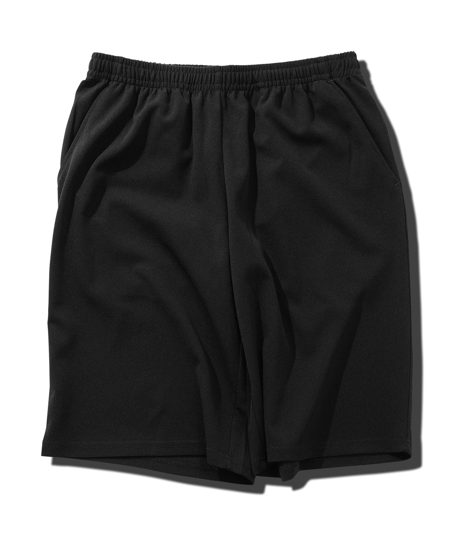 JIGGYS SHOP UV Cut Pear Texture Short Pants / Half Pants Men's Short Pants Knee-Length Bottoms Stretch