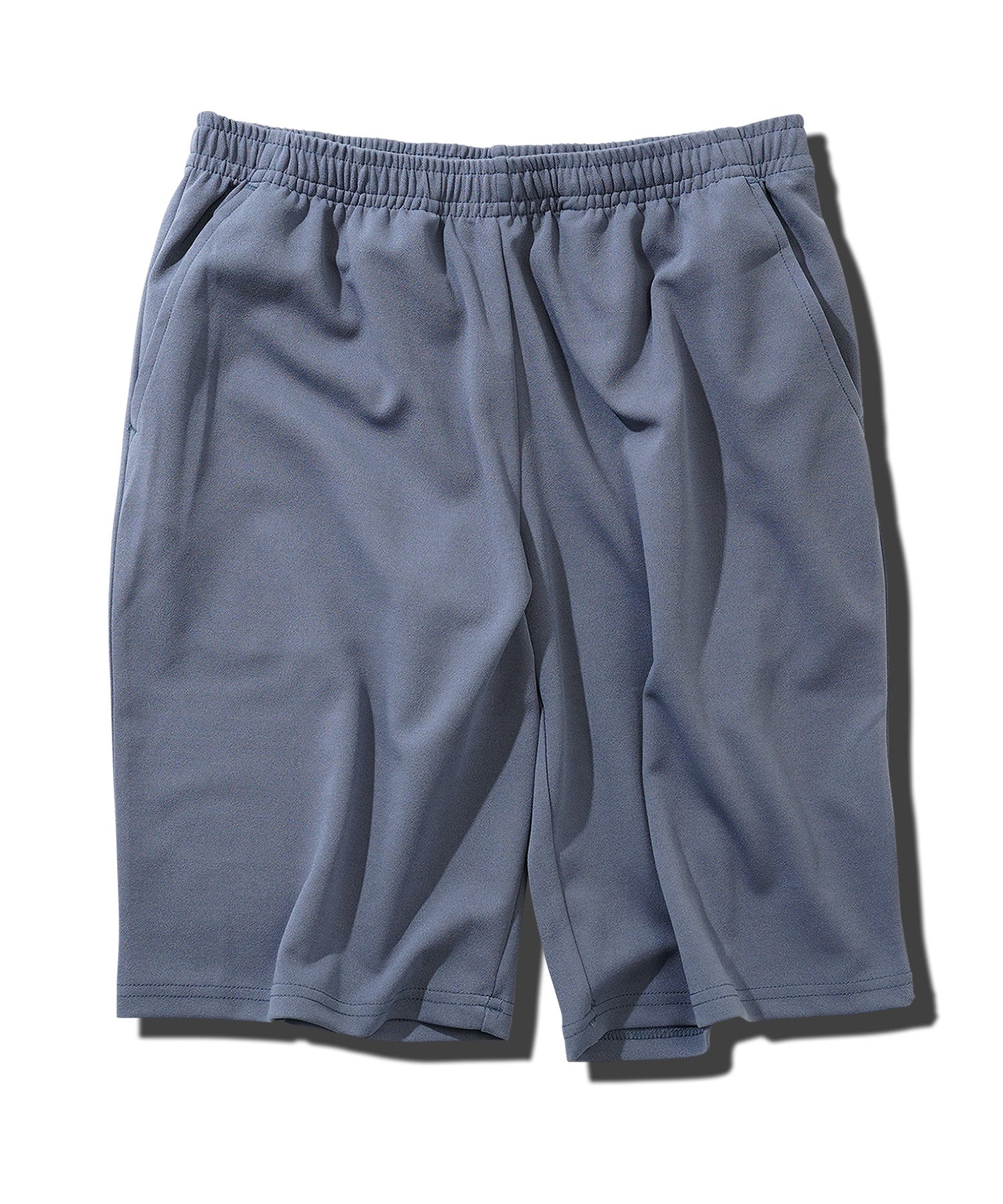 JIGGYS SHOP UV Cut Pear Texture Short Pants / Half Pants Men's Short Pants Knee-Length Bottoms Stretch