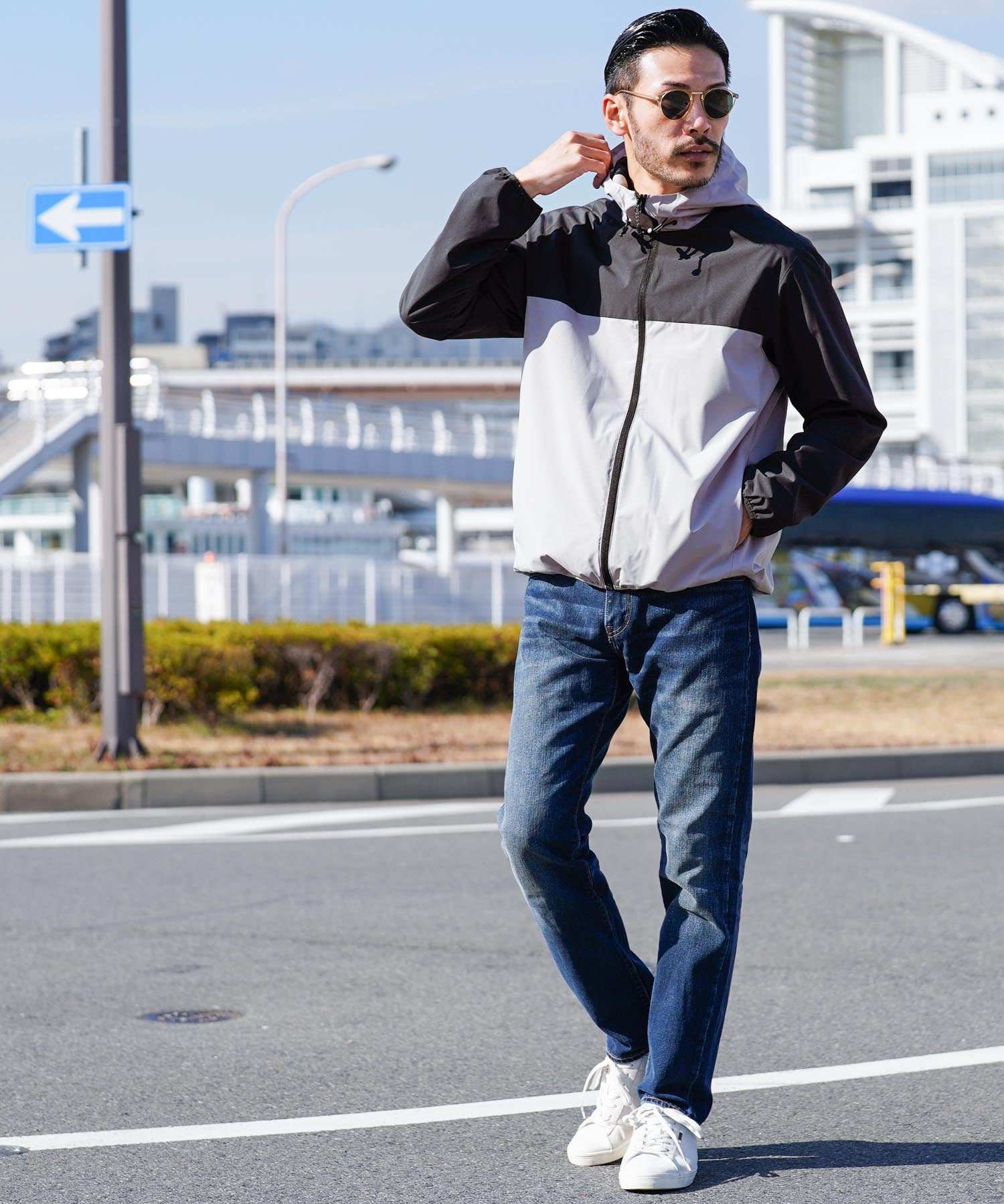 ジギーズショップ JIGGYS SHOP 全氣候背網山岳外套 / 男士 風衣 撥水 防風 防花粉 男款外套 立領 夾克 外套 戶外