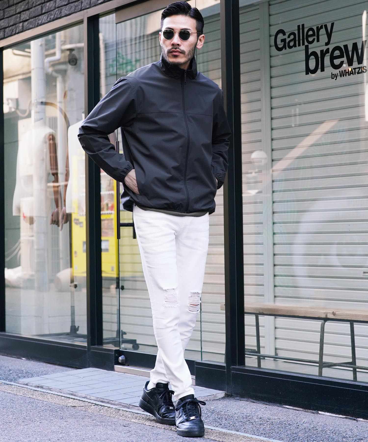ジギーズショップ JIGGYS SHOP 全氣候背網山岳外套 / 男士 風衣 撥水 防風 防花粉 男款外套 立領 夾克 外套 戶外