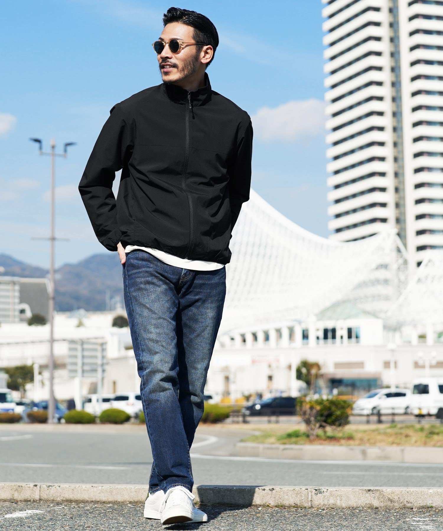 ジギーズショップ JIGGYS SHOP 全氣候背網山岳外套 / 男士 風衣 撥水 防風 防花粉 男款外套 立領 夾克 外套 戶外