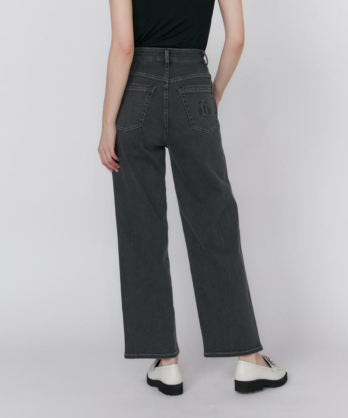 マーリエ ル カセット Maglie le cassetto 《Maglie Jeans》カーヴィーラインジーンズ （ホワイト） ホワイト
