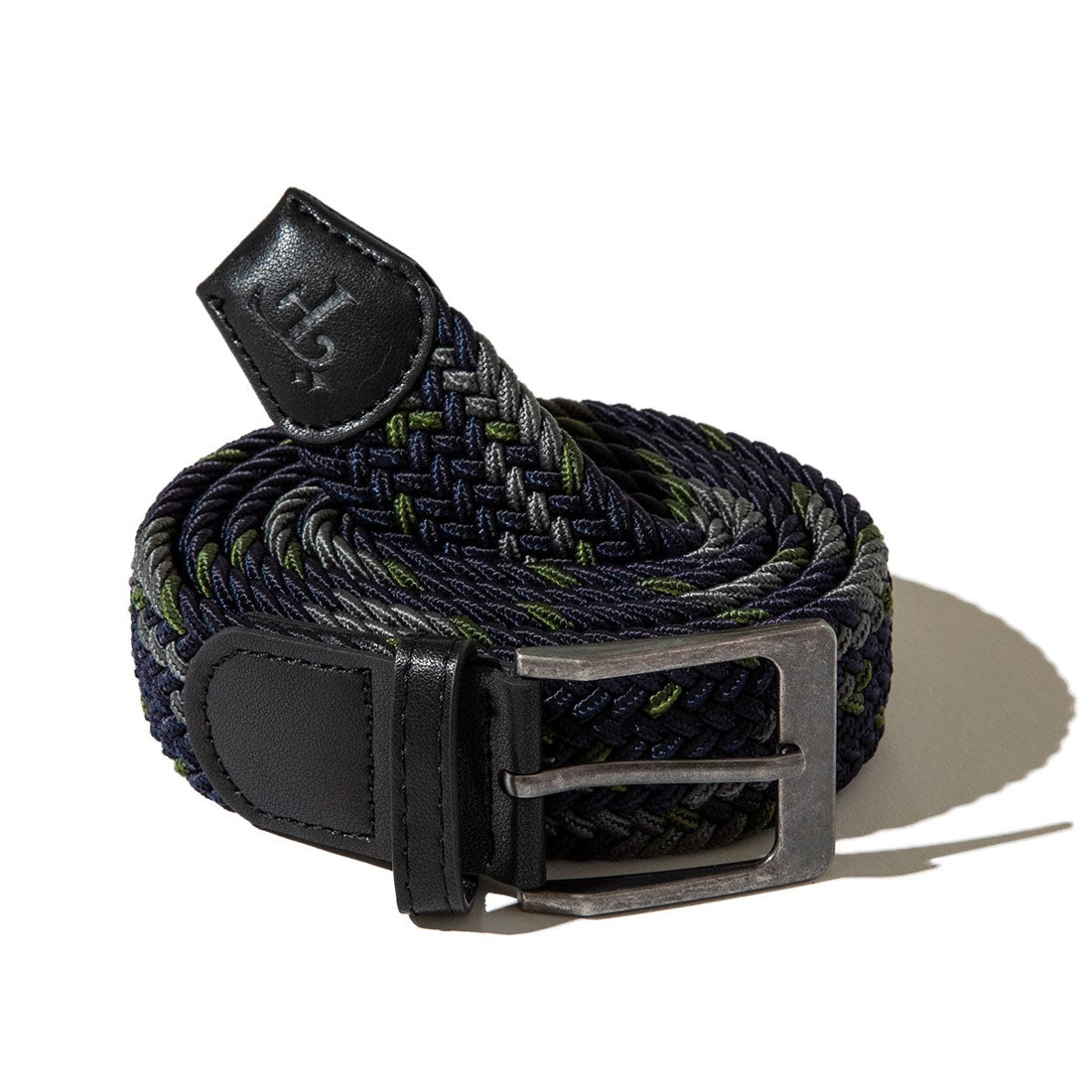 フラットラックス FLATLUX モザイク ウーブン ベルト（Mosaic Woven Belt） （black） black