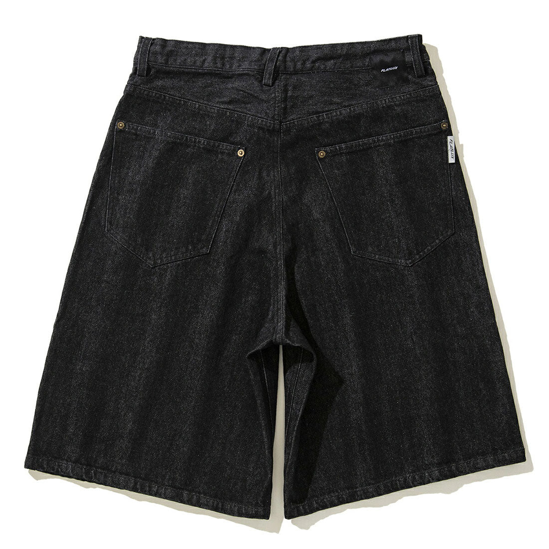 フラットラックス FLATLUX FLATLUX DDK Short denim（フラットラックス DDK ショーツ デニム） （black） black