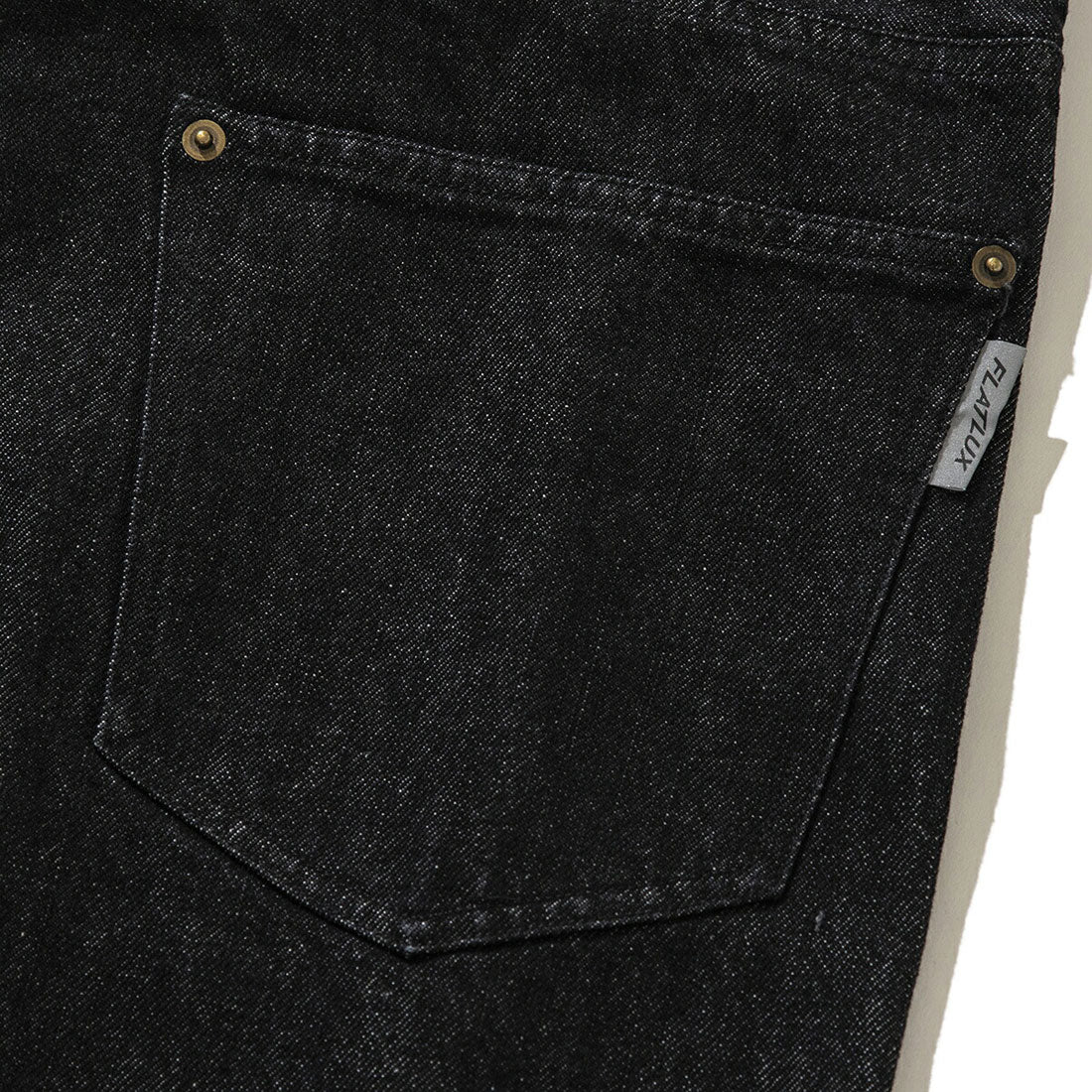 フラットラックス FLATLUX FLATLUX DDK Short denim（フラットラックス DDK ショーツ デニム） （black） black