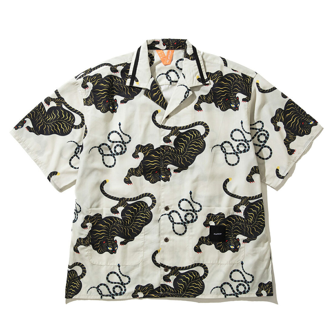 フラットラックス FLATLUX FLATLUX Bite Ss-Shirt（フラットラックス バイト ショートスリーブ シャツ） （cream） cream