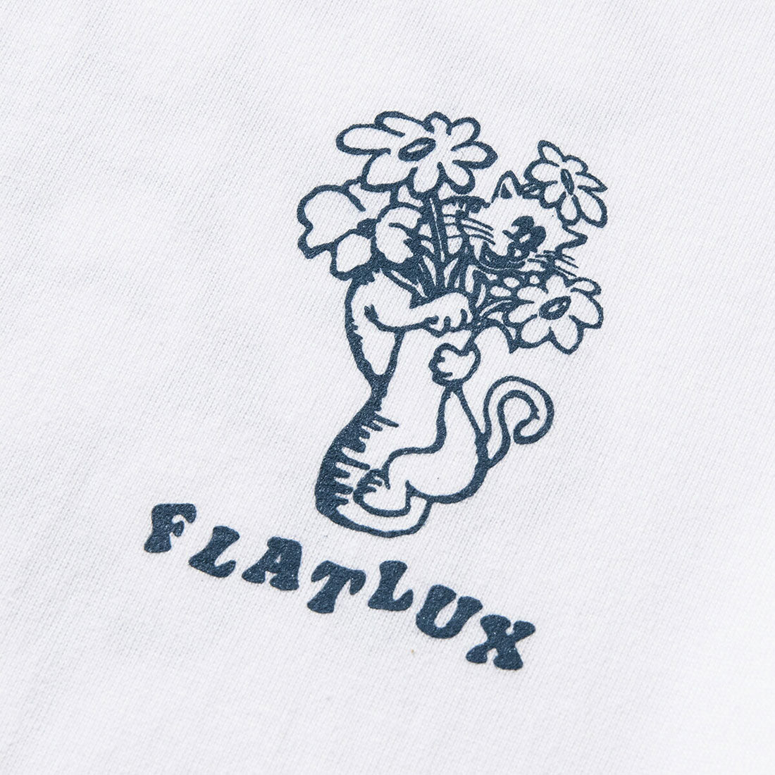 フラットラックス FLATLUX FLATLUX Living Tee（フラットラックス リビング ティー） （White） White