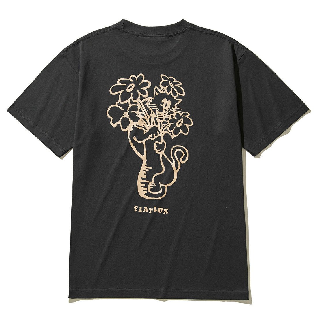 フラットラックス FLATLUX FLATLUX Living Tee（フラットラックス リビング ティー） （Dyed Black） Dyed Black