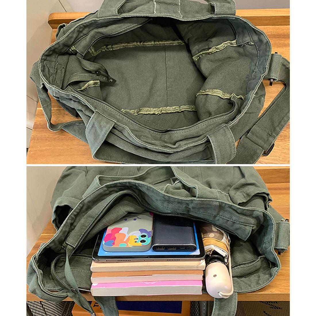 Florge 【A4 Storage・2WAY】 Damage Cross Y2K Tote Bag/Shoulder Bag