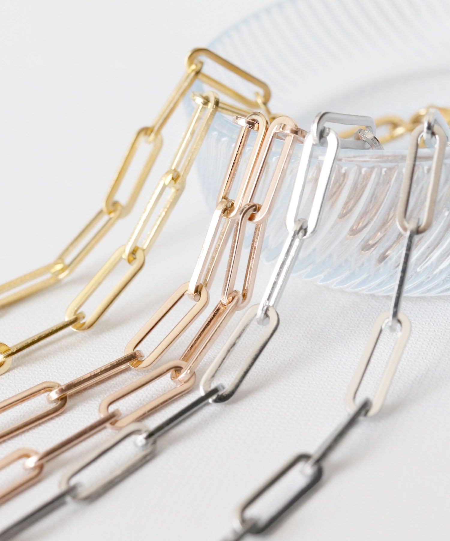 Florge Florge金屬過敏Leon鏈不銹鋼短項鍊