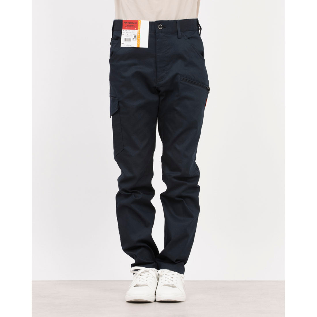 フォーキャスト FORECAST T/Cストレッチカーゴパンツ 6774 （ネイビー） ネイビー