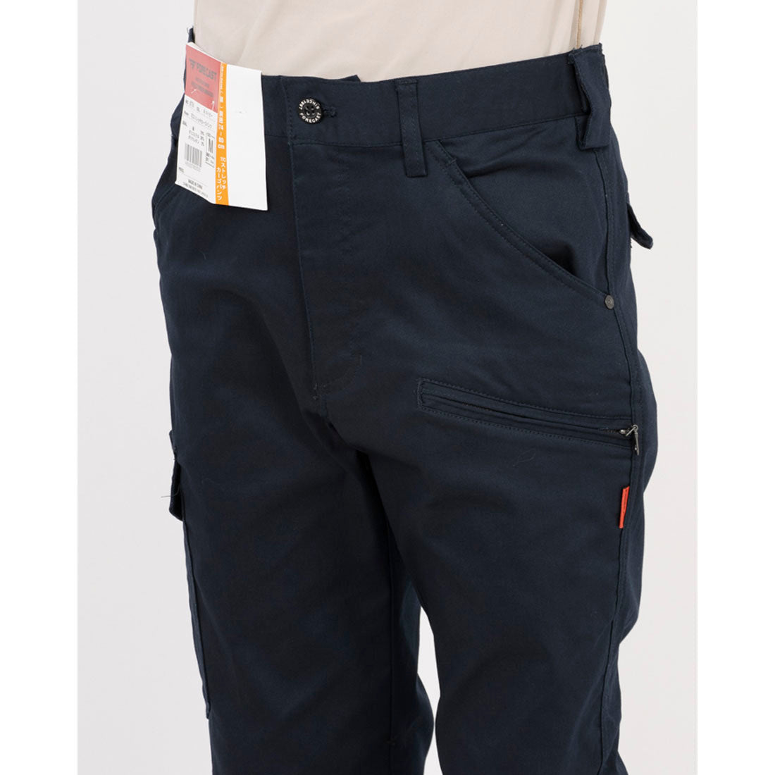 フォーキャスト FORECAST T/Cストレッチカーゴパンツ 6774 （ネイビー） ネイビー