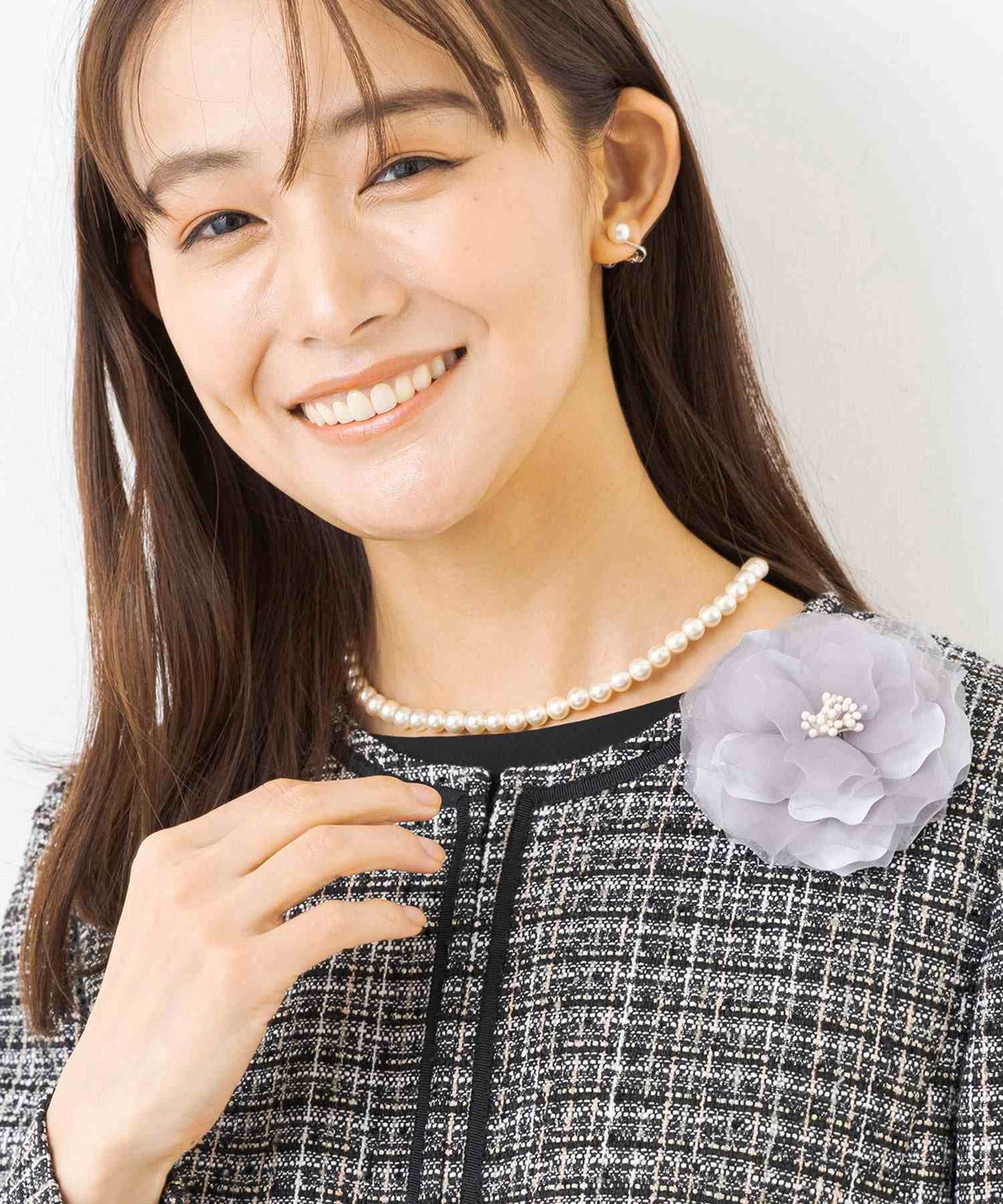 フォルムフォルマ form forma 【カメオコサージュ】結婚式/卒入学式/セレモニー/七五三