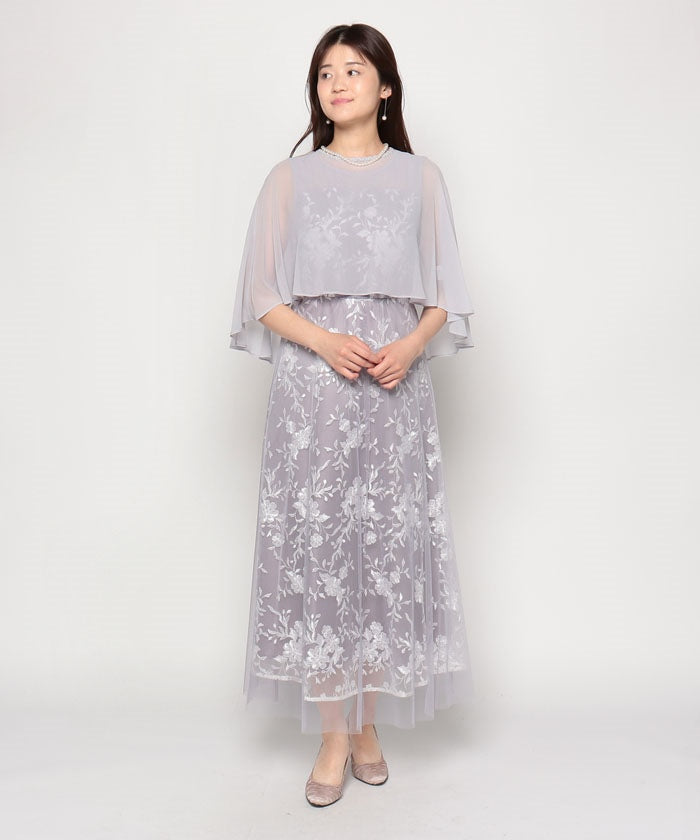 フォルムフォルマ form forma 外套與蕾絲裙兩件套《母親禮服》/派對/郵輪/婚禮/二次會/音樂會/發表會