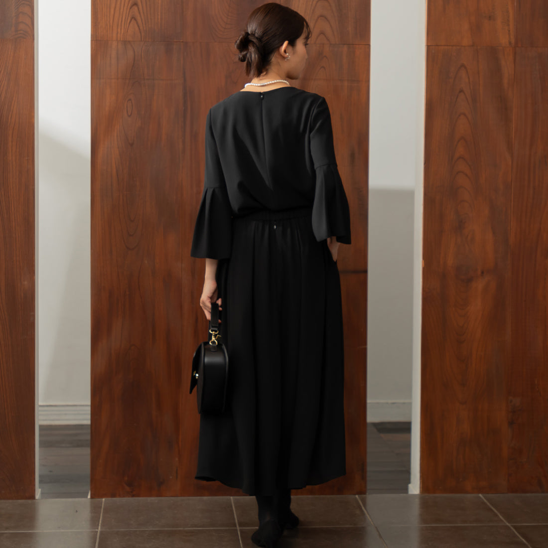 フォルムフォルマ form forma 【喪服】【洗える】スカート(単品) /卒業式（卒園式）入学式（入園式）七五三・お宮参り・演奏会 （ブラック） ブラック