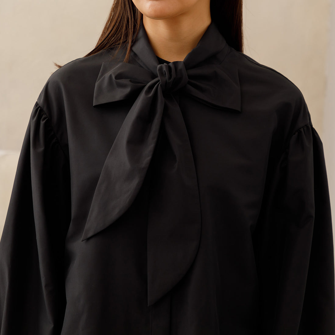 フォルムフォルマ form forma 【喪服】【洗える】ボウタイ付きブラウス /卒業式入学式七五三・お宮参り