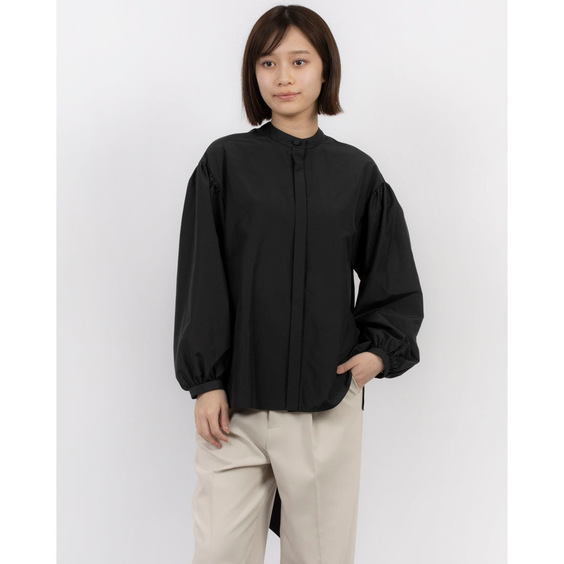 フォルムフォルマ form forma 【喪服】【洗える】ボウタイ付きブラウス /卒業式入学式七五三・お宮参り