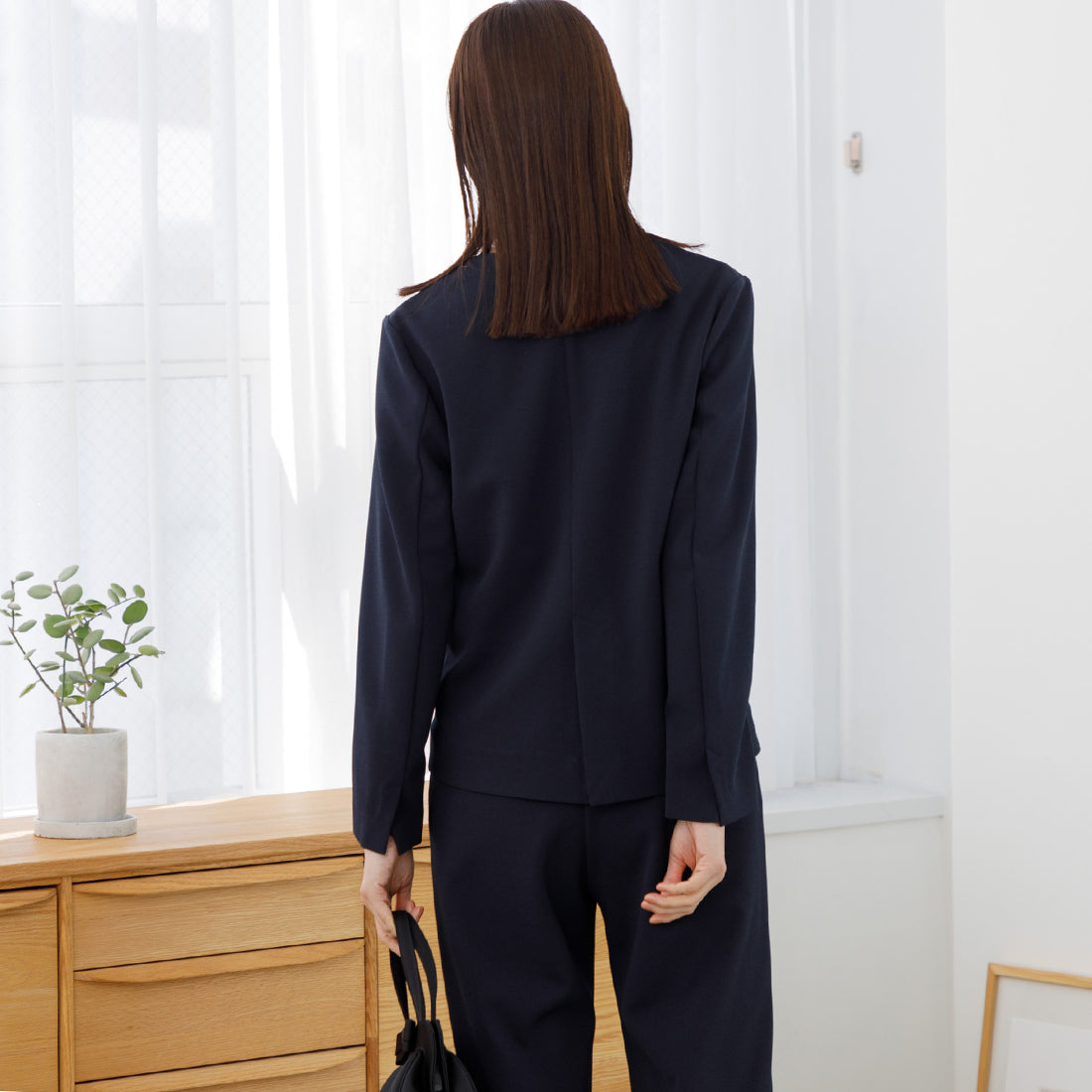 フォルムフォルマ form forma 【ACUTA×formforma】単品 ジャケット/セレモニー/卒業式/入学式/学校行事/オフィス （ネイビー） ネイビー