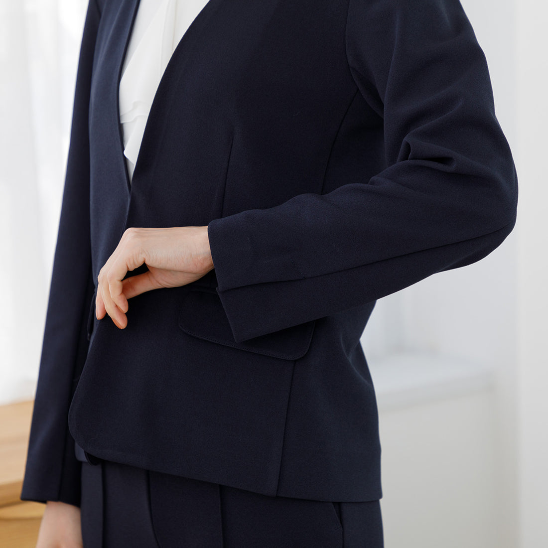 フォルムフォルマ form forma 【ACUTA×formforma】単品 ジャケット/セレモニー/卒業式/入学式/学校行事/オフィス （ネイビー） ネイビー