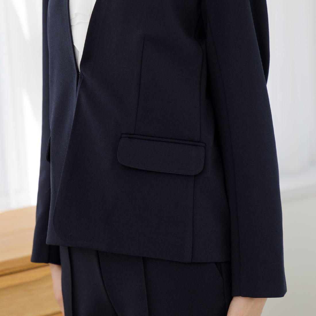 フォルムフォルマ form forma 【ACUTA×formforma】単品 ジャケット/セレモニー/卒業式/入学式/学校行事/オフィス （ネイビー） ネイビー