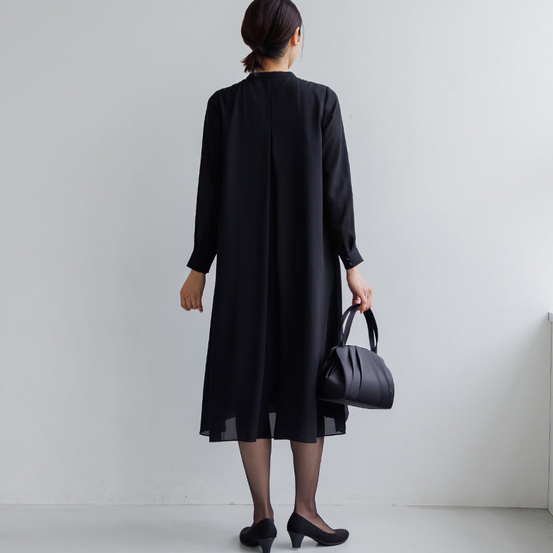 フォルムフォルマ form forma 【喪服】ブラックワンピース/礼服/卒業式/入学式/七五三/お宮参り （ブラック）/大きいサイズ ブラック
