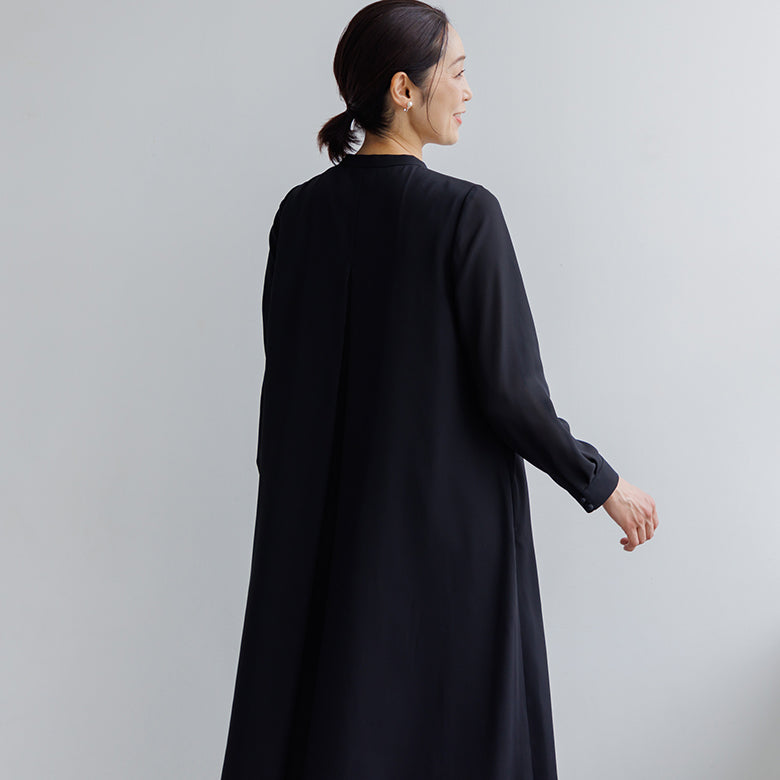 フォルムフォルマ form forma 【喪服】ブラックワンピース/礼服/卒業式/入学式/七五三/お宮参り （ブラック）/大きいサイズ ブラック