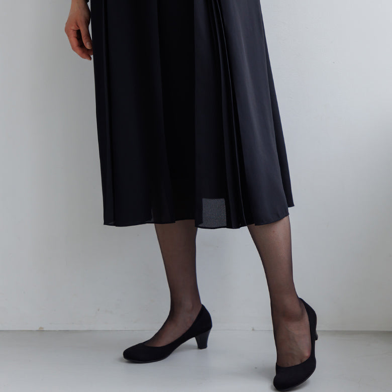 フォルムフォルマ form forma 【喪服】ブラックワンピース/礼服/卒業式/入学式/七五三/お宮参り （ブラック）/大きいサイズ ブラック