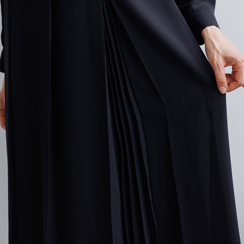 フォルムフォルマ form forma 【喪服】ブラックワンピース/礼服/卒業式/入学式/七五三/お宮参り （ブラック）/大きいサイズ ブラック